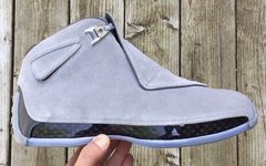 更多细节曝光！酷灰配色 Air Jordan 18 年底来袭！