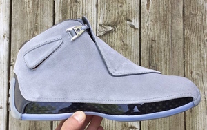 更多细节曝光！酷灰配色 Air Jordan 18 年底来袭！