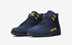 不输 PE 版本！Air Jordan 12 “Michigan” 官图释出！