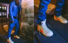 疑似新版 Off-White x Nike Blazer 亮相巴黎时装周街头！