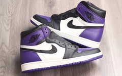 秋季发售！Air Jordan 1 “Court Purple” 再释实物美图！