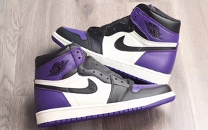 秋季发售！Air Jordan 1 “Court Purple” 再释实物美图！