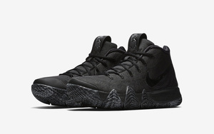 Triple Black 来袭！全新 Nike Kyrie 4 即将发售！