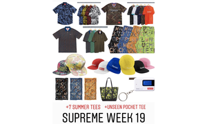 Supreme 春夏第 19 周发售商品一览