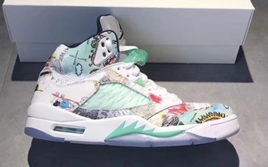 每一双都独一无二！Air Jordan 5 “Wings” 释出大量美图！