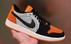 低帮编织AJ1！Air Jordan 1 Low Flyknit 黑扣碎释出！