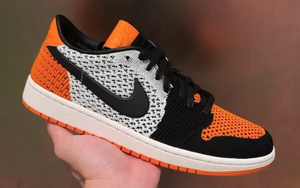 低帮编织AJ1！Air Jordan 1 Low Flyknit 黑扣碎释出！