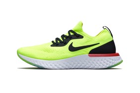 抢先预览！Nike Epic React Flyknit 全新配色“Volt”