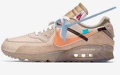 OFF-WHITE x Air Max 90 “Desert Ore” 将于10 月发售！