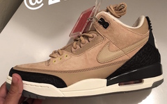 Air Jordan 3 JTH “Bio Beige” 再爆更为详尽的实物图片！