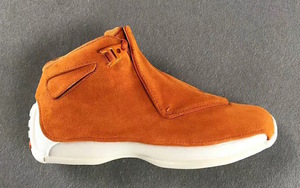 同期发售！Air Jordan 18 “Orange Suede” 确认九月释出！