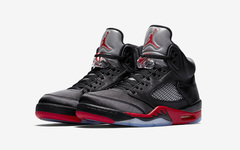 首款丝绸5代！Air Jordan 5 Satin “Bred” 年底上线！