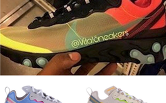 Nike React Element 87 一口气曝光三款新配色！