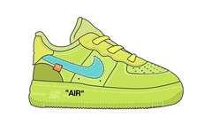 Off-White x Nike Air Force 1 或将推出婴童鞋版本