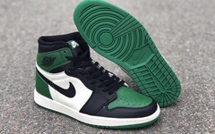 9月上架！全新 AJ1 “Pine Green” 释出实物图片！