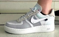 又一双疑似 OFF-WHITE X NIke Air Force 1 曝光？