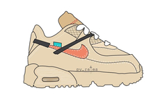 Virgil Abloh x NikeLab Air Max 90 也有亲子装