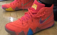 八月释出！又一款麦片主题 Kyrie 4 释出上脚图片！