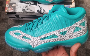 再释实物图！Air Jordan 11 Low IE “Rio Teal” 即将发售！