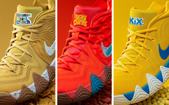 三款麦片主题 Nike Kyrie 4 现已登陆海外 SNKRS！