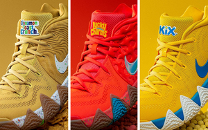 三款麦片主题 Nike Kyrie 4 现已登陆海外 SNKRS！