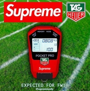 Supreme 将于瑞士名表 TAG Heuer 带来联名？！