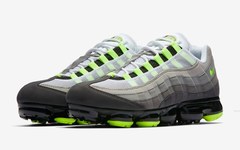 Nike 全新鞋款 Air VaporMax 95 官方图片释出！