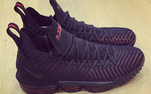 詹皇上脚！Nike LeBron 16 “Bred” 首次曝光！