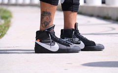 Off-White x Nike Blazer Mid 全新“Grim Reepers”配色上脚一览