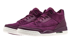 产品图释出！女生专属 Air Jordan 3 “Bordeaux” 九月发售！