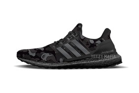 A BATHING APE x UltraBOOST  2019 联名带来“暗黑迷彩”版本