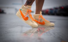 Off-White x Nike Blazer Mid 全新“All Hallow’s Eve”配色上脚预览