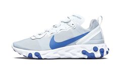 抢先预览 Nike React Element 55 全新“Racer Blue”配色