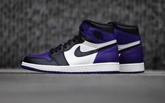 近赏丨黑紫脚趾 Air Jordan 1 “Court Purple”