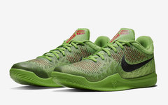 酷似经典圣诞配色！Nike Mamba Rage “Grinch” 即将发售！