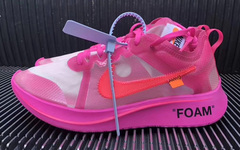 骚粉即将来袭？！这款 OFF-WHITE x Zoom Fly SP 配色你觉得如何？