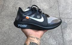 近赏！OW x Nike Zoom Fly SP 全新黑色及骚粉版本