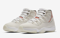 本月来袭！全新 Air Jordan 11 “Platinum Tint” 释出官图！