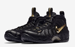 官图释出！Nike Air Foamposite Pro “Black Gold” 下月发售！