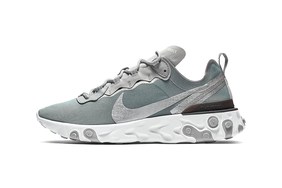 Nike 最新 React Element 55“Sliver”配色登场