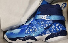 完美搭配tnf雪山！暴风雪主题 Air Jordan 8 实物曝光！