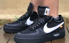 率先近赏！ Off-White x Nike Air Force 1 Low 黑色版本