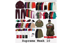 Supreme 2018 秋冬第 10 周发售单品一览