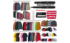 Supreme 2018 秋冬第 11 周发售单品一览