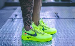 Off-White x Nike Air Force 1 全新「Volt」配色上脚一览