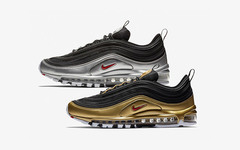 金银子弹齐发！Air Max 97 “Metallic Pack” 登场