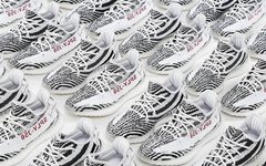 即将登场！Yeezy 350v2 “Zebra”美图近赏