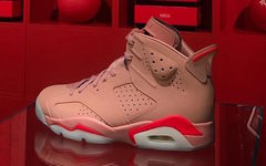 甜美粉嫩风格！Aleali May x Air Jordan 6 明年正式来袭！