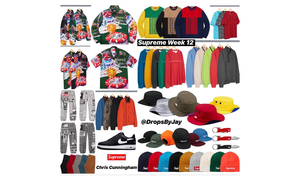 Supreme 2018 秋冬第 12 周发售单品一览