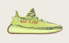 YEEZY BOOST 350 V2 人气配色「Semi Frozen Yellow」补货日期确认